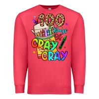 Cardinal 100 days of cray cray Premium Sweatshirt - LillyAllenDesigns