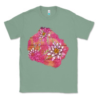 Sage v.d  lavender and lotus patches Classic Tee - AdoDesignShop