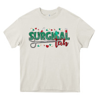 Cream surgical tech Heavy Core Tee - texasbilliewilder