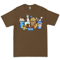 Cacao siberian husky coffee cups Premium Tee - Zillion Design Studio
