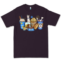 Plum siberian husky coffee cups Premium Tee - Zillion Design Studio