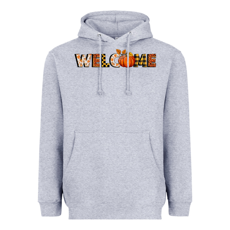 Welcome Pumpkin Heavyweight Hoodie by BundleAndBundleShop | Teevron