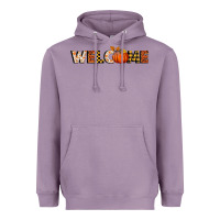 Lavender welcome pumpkin Heavyweight Hoodie - BundleAndBundleShop