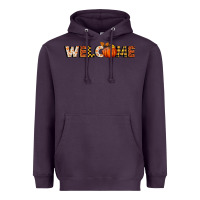 Plum welcome pumpkin Heavyweight Hoodie - BundleAndBundleShop