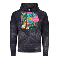 Cloud Black somewhere on a beach Vintage Hoodie - JahusDesignShop