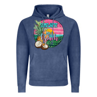 Vintage Denim somewhere on a beach Vintage Hoodie - JahusDesignShop