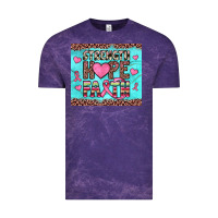 Cloud Purple strength hope faith Vintage Tee - JahusDesignShop