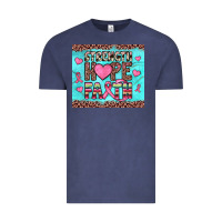 Vintage Denim strength hope faith Vintage Tee - JahusDesignShop