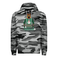 Slate Camo German shepherd dog Christmas Premium Hoodie - Bettercallsaul