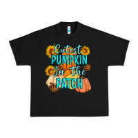 Black Cutest Pumpkin In The Patch Urban Heavy Tee - Artiststas
