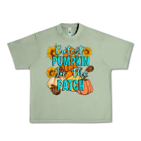 Oil Green Cutest Pumpkin In The Patch Urban Heavy Tee - Artiststas
