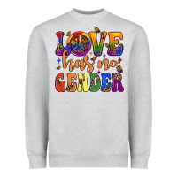 Heather Grey love has no gender Heavyweight Sweatshirt - JahusDesignShop