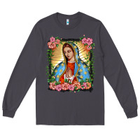 Lady Of Guadalupe Portrait Long Sleeve Tee | Teevron