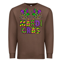 Chestnut mardi gras Premium Sweatshirt - LillyAllenDesigns