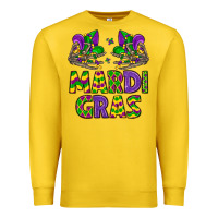 Lemon mardi gras Premium Sweatshirt - LillyAllenDesigns