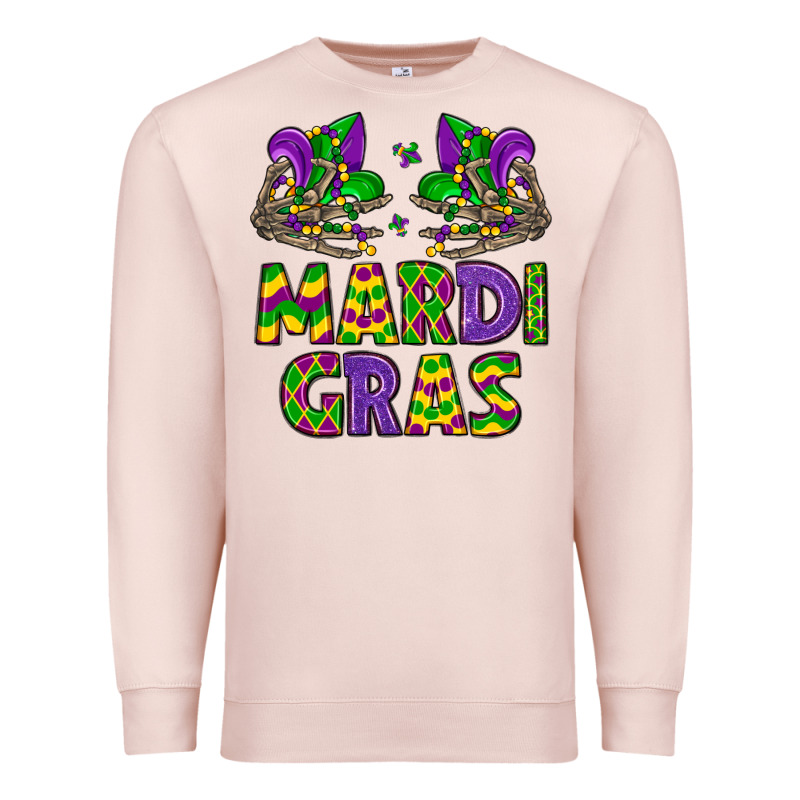 Mardi Gras Premium Sweatshirt by LillyAllenDesigns | Teevron