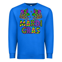 True Royal mardi gras Premium Sweatshirt - LillyAllenDesigns