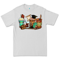 Dove Grey lawyer coffee cups Premium Tee - Zillion Design Studio