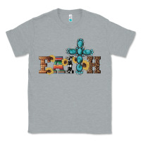 Heather Grey western gemstone cross faith Classic Tee - Artiststas