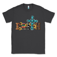 Smoke western gemstone cross faith Classic Tee - Artiststas