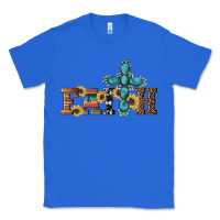 True Royal western gemstone cross faith Classic Tee - Artiststas