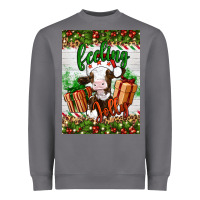 Storm Christmas feeling jolly cow Heavyweight Sweatshirt - Artiststas