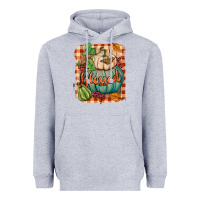 Heather Grey Blessed Heavyweight Hoodie - BundleAndBundleShop