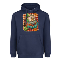 Navy Blessed Heavyweight Hoodie - BundleAndBundleShop