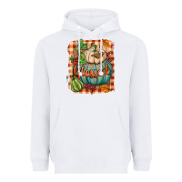 White Blessed Heavyweight Hoodie - BundleAndBundleShop