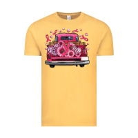 Vintage Mustard breast cancer farm truck Vintage Tee - Artiststas
