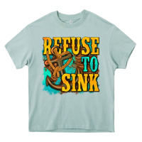 Arona refuse to sink western Heavy Core Tee - texasbilliewilder