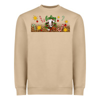 Mushroom Christmas feeling jolly cow Heavyweight Sweatshirt - Artiststas