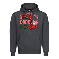 Smoke sorry boys daddy is my valentine Zipper Hoodie - MaliasSmallBusiness