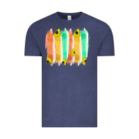 Vintage Denim Western Color Farm Life Brush Strokes Vintage Tee - Bettercallsaul