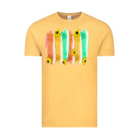 Vintage Mustard Western Color Farm Life Brush Strokes Vintage Tee - Bettercallsaul