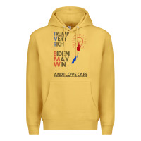 Antique Gold trump biden cars Premium Hoodie - Bettercallsaul