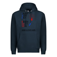 Navy trump biden cars Premium Hoodie - Bettercallsaul