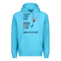 Trump Biden Cars Premium Hoodie | Teevron