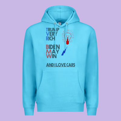 Trump Biden Cars Premium Hoodie Designed By Bettercallsaul