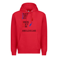 Red trump biden cars Premium Hoodie - Bettercallsaul