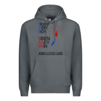 Rock trump biden cars Premium Hoodie - Bettercallsaul