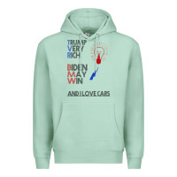 Seafoam trump biden cars Premium Hoodie - Bettercallsaul