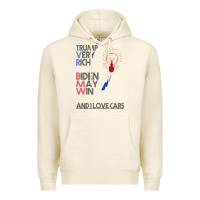 Tofu trump biden cars Premium Hoodie - Bettercallsaul