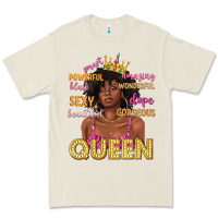 Bone queen afro woman Premium Tee - texasbilliewilder