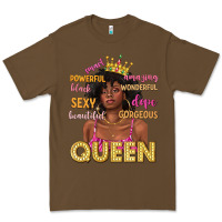Cacao queen afro woman Premium Tee - texasbilliewilder