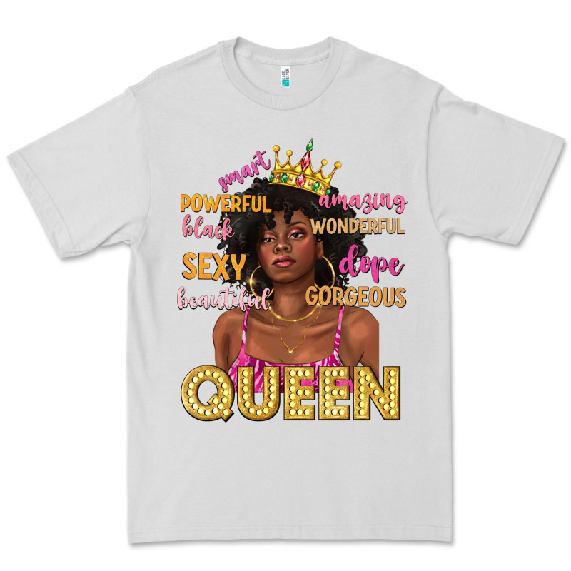 Queen Afro Woman Premium Tee by texasbilliewilder | Teevron