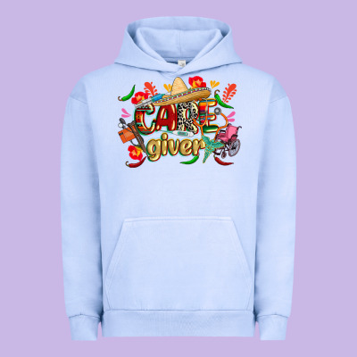 Cinco De Mayo Caregiver Urban Hoodie Designed By Cowgirlartshop