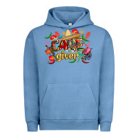Pigment Pebble Blue cinco de mayo caregiver Urban Hoodie - CowGirlArtShop