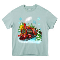 Arona christmas polar express Heavy Core Tee - Zillion Design Studio