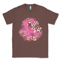 Chestnut lotus patches Classic Tee - AdoDesignShop